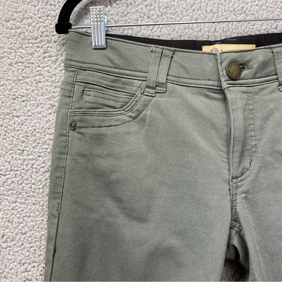 Democracy Ab Technology Greyish Olive Skinny Leg Pants Sz 4 - Picture 2 of 10
